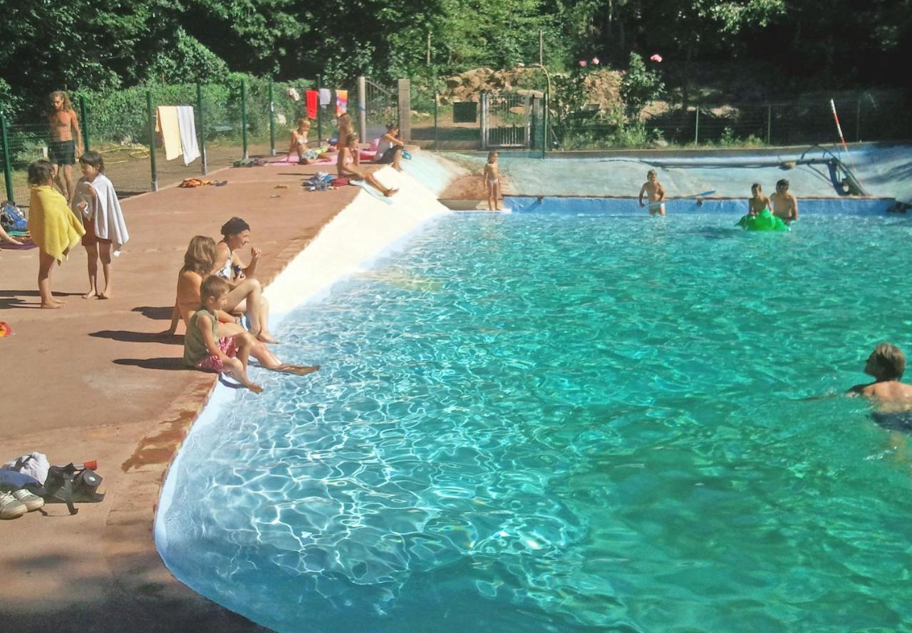 Camping Le P'Tit Bonheur Escaro المظهر الخارجي الصورة