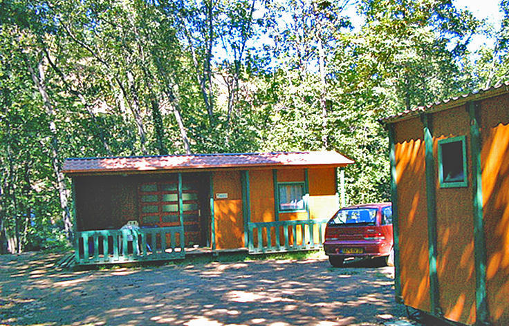 Camping Le P'Tit Bonheur Escaro الغرفة الصورة